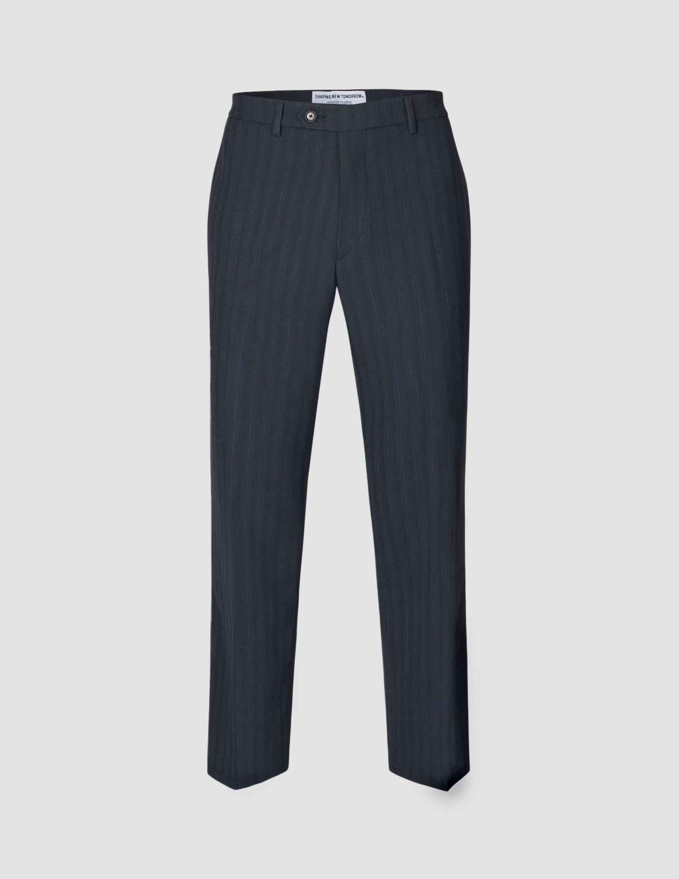 Heritage Pants Relaxed Fit Dark Navy Pinstripe